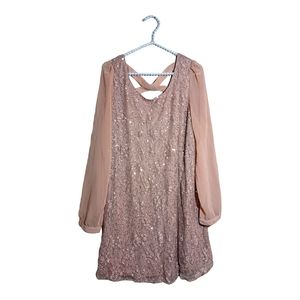 Blu Pepper sequin dress large